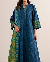 Sapphire Blue Lawn Suit- Pakistani Lawn Dress