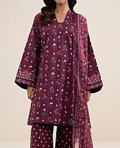 Sapphire Dark Raspberry Lawn Suit- Pakistani Designer Lawn Suits