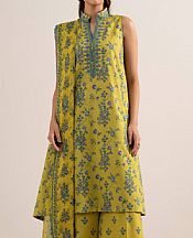 Sapphire Arylide Yellow Lawn Suit- Pakistani Lawn Dress
