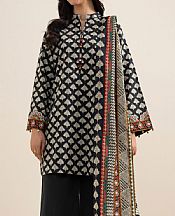 Sapphire Black/Off White Lawn Suit- Pakistani Lawn Dress
