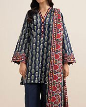 Sapphire Navy Blue Lawn Suit- Pakistani Designer Lawn Suits