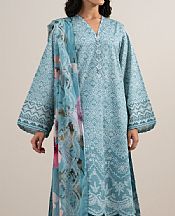 Sapphire Hippie Blue/Off White Lawn Suit- Pakistani Designer Lawn Suits