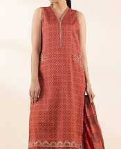 Sapphire Pale Carmine Dobby Suit- Pakistani Designer Lawn Suits