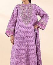 Sapphire Warm Purple Dobby Suit- Pakistani Lawn Dress