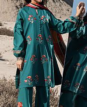 Sapphire Teal Lawn Suit- Pakistani Designer Lawn Suits