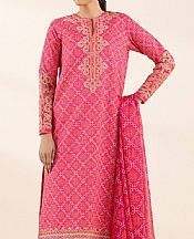 Sapphire Pink Lawn Suit- Pakistani Lawn Dress