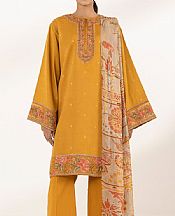 Sapphire Mustard Cotton Suit- Pakistani Lawn Dress