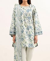 Sapphire Light Grey Lawn Suit- Pakistani Lawn Dress