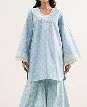 Cloudy Blue Lawn Suit (2 pcs)