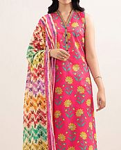 Sapphire Pink Lawn Suit- Pakistani Lawn Dress