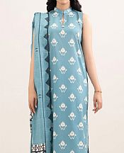 Sapphire Moonstone Blue Lawn Suit- Pakistani Lawn Dress