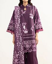 Sapphire Plum Lawn Suit- Pakistani Lawn Dress