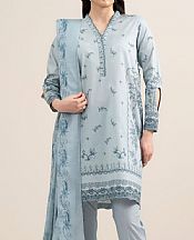 Sapphire Cloudy Blue Lawn Suit- Pakistani Lawn Dress