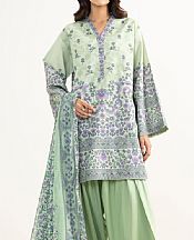 Sapphire Light Green Lawn Suit- Pakistani Designer Lawn Suits