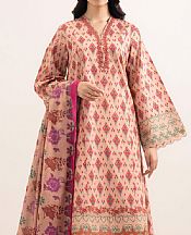 Light Coral Lawn Suit (2 pcs)