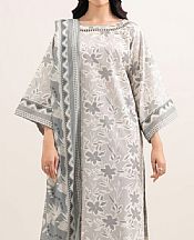 Sapphire Light Grey Lawn Suit- Pakistani Lawn Dress