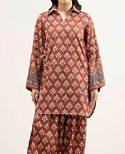 Sapphire Pale Carmine Lawn Suit (2 pcs)- Pakistani Lawn Dress