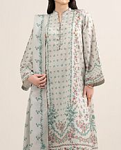 Sapphire Light Grey Lawn Suit- Pakistani Designer Lawn Suits