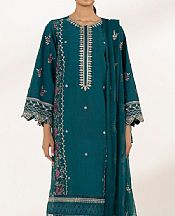 Sapphire Teal Lawn Suit- Pakistani Lawn Dress