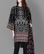 Black Cottel Suit- Pakistani Winter Clothing