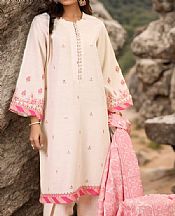 Saya Misty Rose Khaddar Suit- Pakistani Winter Dress