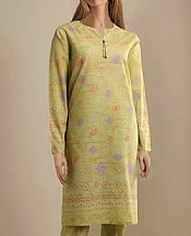 Saya Olive Green Khaddar Suit (2 pcs)- Pakistani Winter Dress