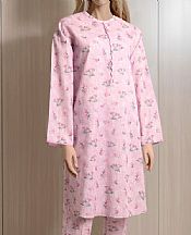 Saya Light Pink Khaddar Suit (2 pcs)- Pakistani Winter Clothing