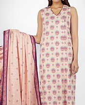 Saya Light Pink Viscose Suit- Pakistani Winter Dress