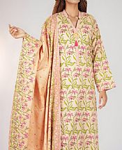 Saya Ivory Viscose Suit- Pakistani Winter Dress