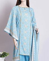 Light Turquoise Linen Suit- Pakistani Winter Clothing