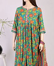 Sea Green Linen Suit- Pakistani Winter Clothing