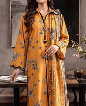 Saya Faded Orange Khaddar Suit- Pakistani Winter Dress