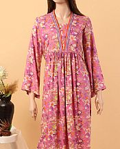 Hot Pink Linen Kurti- Pakistani Winter Dress