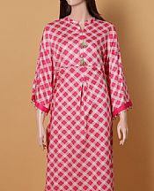 Magenta Cottel Kurti- Pakistani Winter Dress