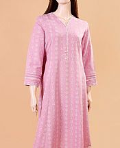 Carnation Pink Khaddar Kurti- Pakistani Winter Dress