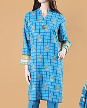 Turquoise Khaddar Kurti- Pakistani Winter Clothing