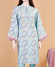 Sky Blue Karandi Suit- Pakistani Winter Clothing
