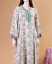 Ash White Karandi Suit- Pakistani Winter Clothing