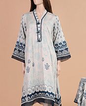 Light Grey Cottel Suit- Pakistani Winter Clothing
