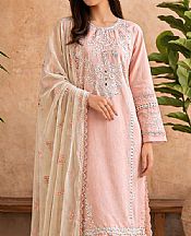 Saya Oyster Pink Cambric Suit- Pakistani Designer Lawn Suits