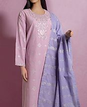 Saya Lilac Jacquard Suit- Pakistani Designer Lawn Suits