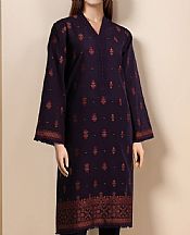 Deep Violet Jacquard Suit (2 pcs)