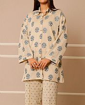 Ivory Jacquard Suit (2 pcs)