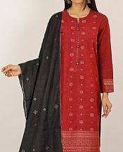 Cornell Red Jacquard Suit