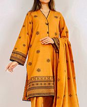 Orange Jacquard Suit
