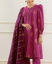 Raspberry Rose Jacquard Suit