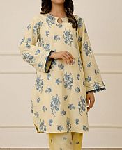 Cream Jacquard Suit (2 pcs)