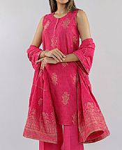 Cerise Pink Jacquard Suit