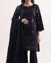 Saya Black Jacquard Suit- Pakistani Lawn Dress
