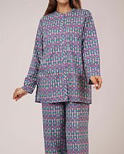 Saya Lavender Khaddar Suit (2 Pcs)- Pakistani Winter Clothing